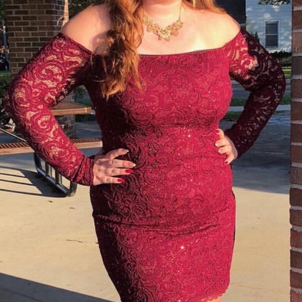 Semi Formal Red Dress